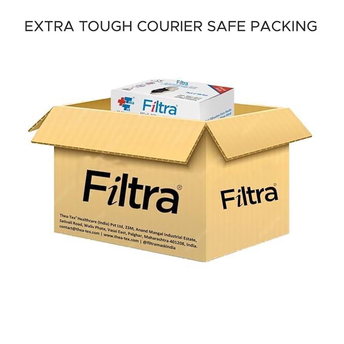 Image showcasing the Extra tough courier safe packaging done by filtra while shipping their products