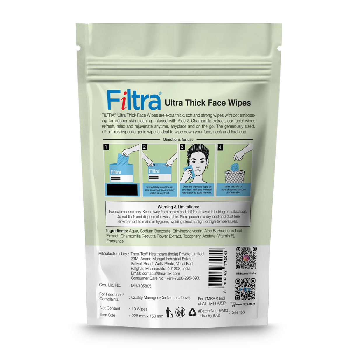 Ultra Thick Face Wipes