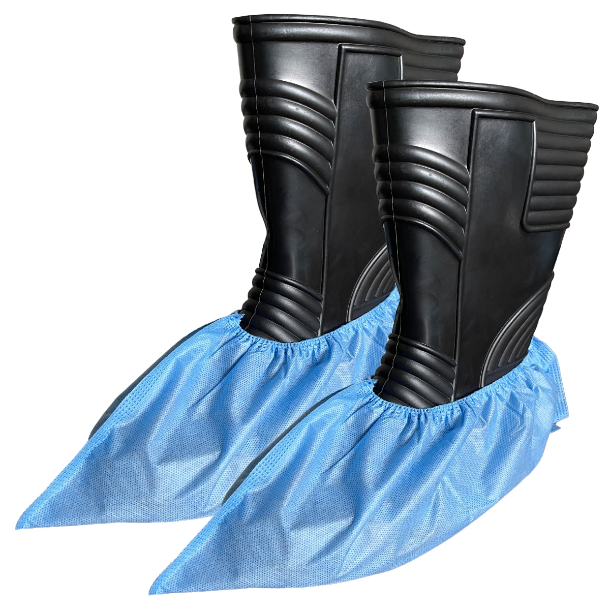 Dark Blue Nonwoven Shoe Covers SMS Pack of 50 Nos 25 Pairs