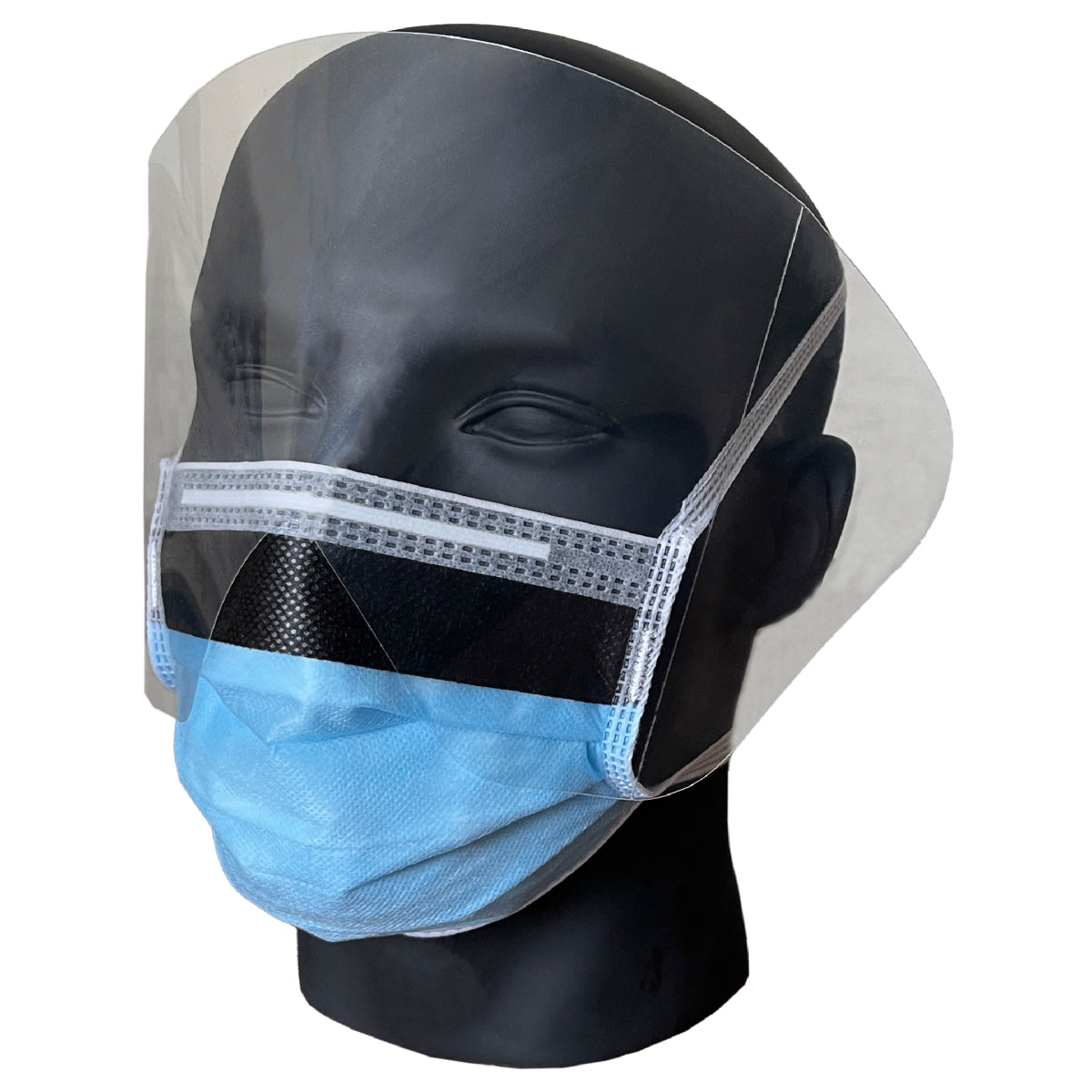 4-Ply Blue Visor Tie-On Masks - Pack of 20 – FILTRA® Store