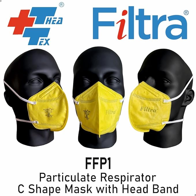 Filtra N95 Mask Box in Packaging – Filtra N95 mask box packaging, featuring the front design and product details.