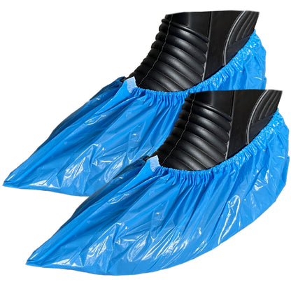 FILTRA® LDPE Shoe Covers | Blue | Pack of 100 Nos ( 50 Pairs )