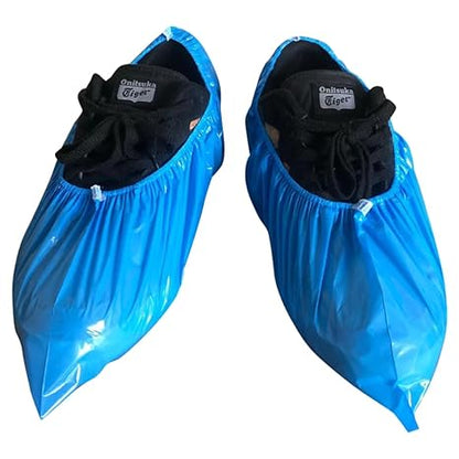 FILTRA® LDPE Shoe Covers | Blue | Pack of 100 Nos ( 50 Pairs )