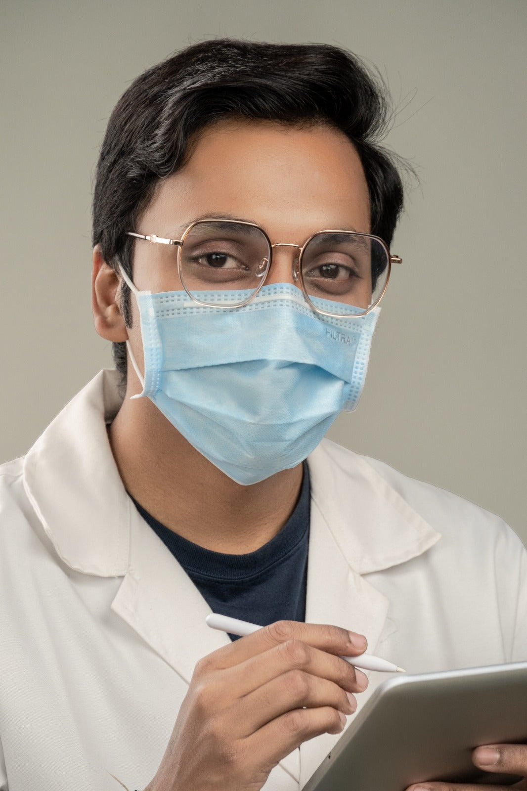 Blue 3-Ply Ear Loop Surgical Mask Box of 100 Masks