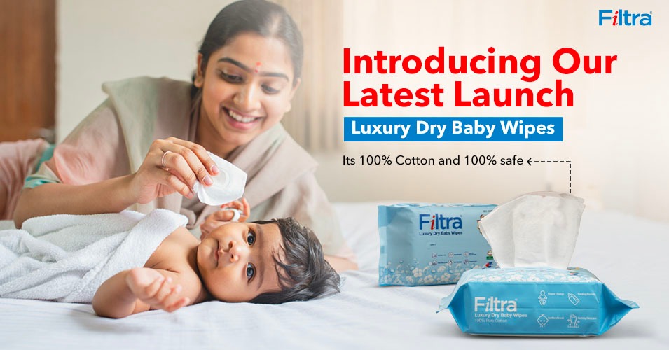 Luxury Dry Baby Wipes
