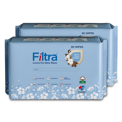 Luxury Dry Baby Wipes