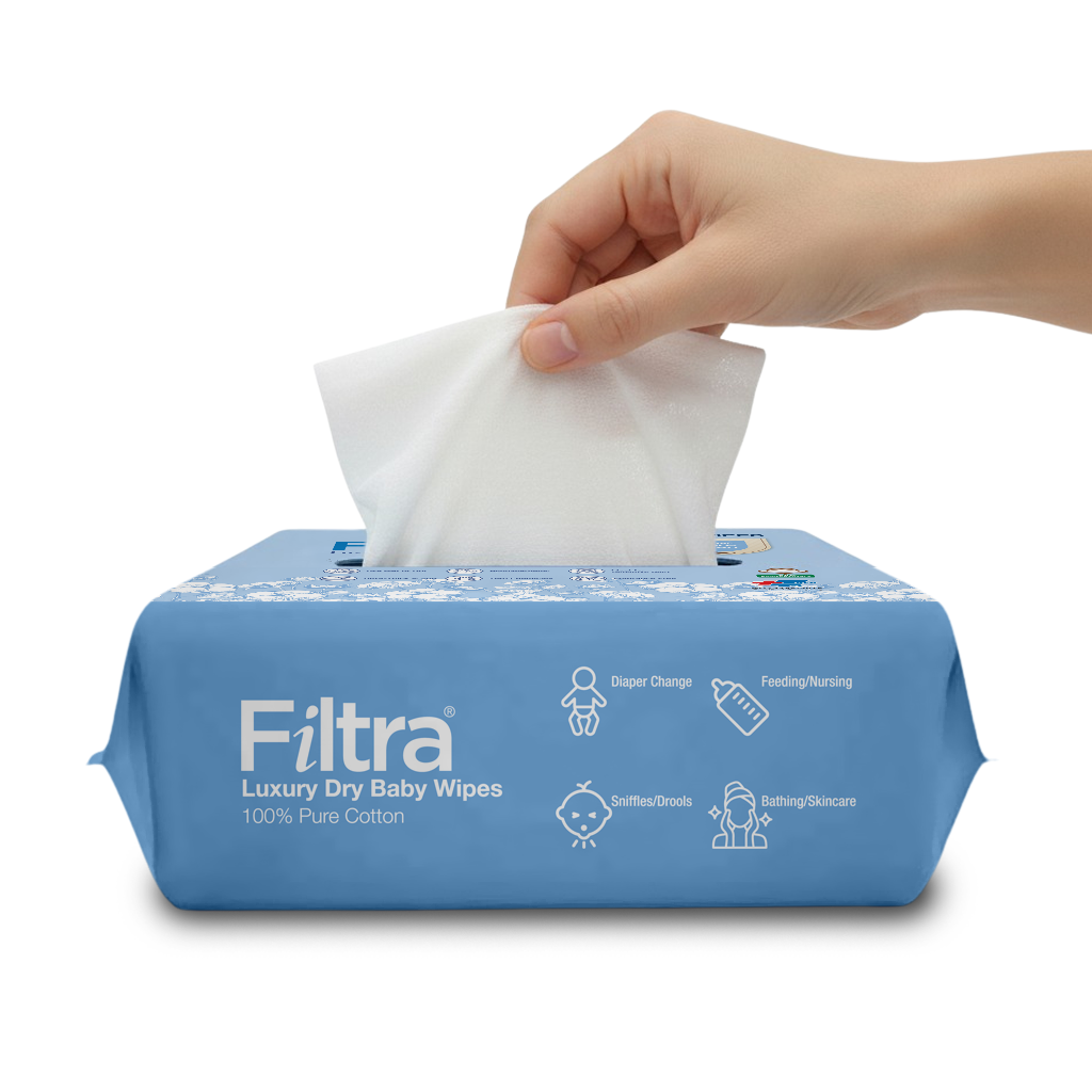 Luxury Dry Baby Wipes