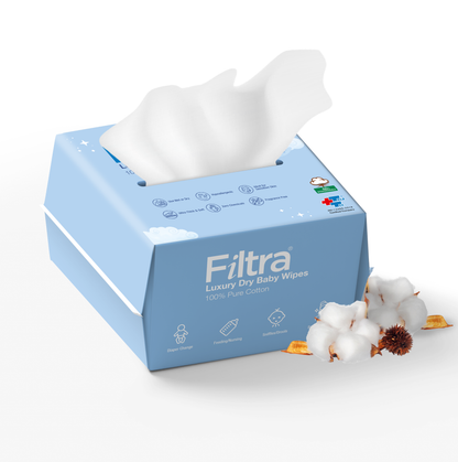Luxury Dry Baby Wipes