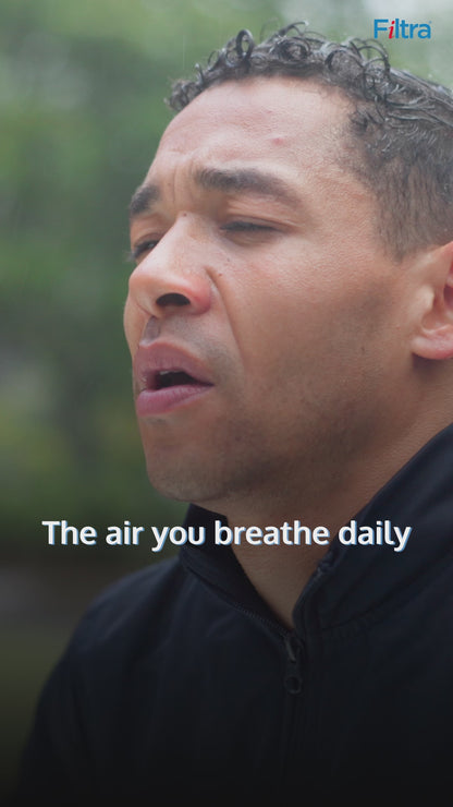 White N95 Mask with Ear Loops Pouch of 10 Masks